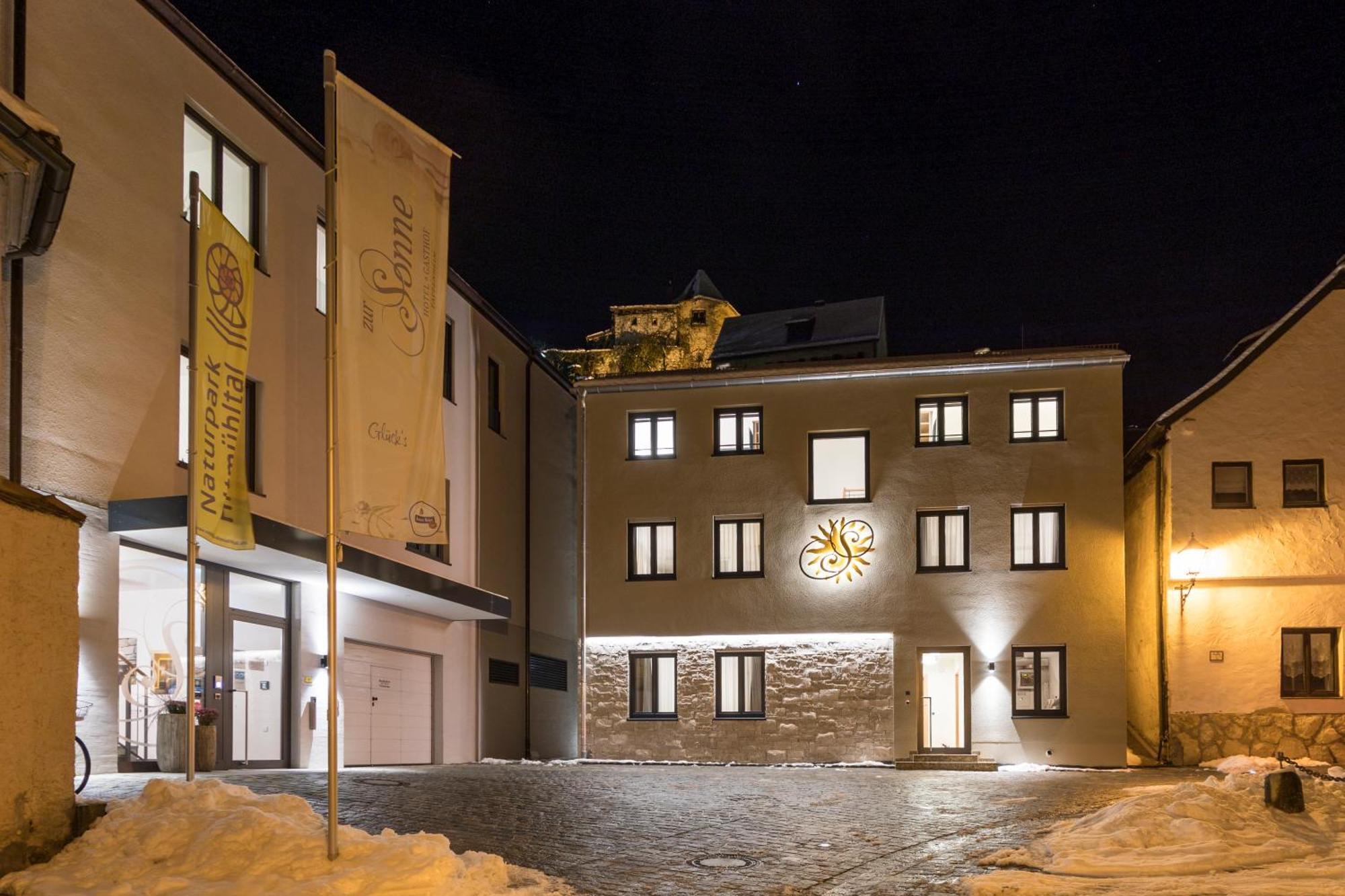 Hotel-Gasthof Zur Sonne Pappenheim Exteriér fotografie