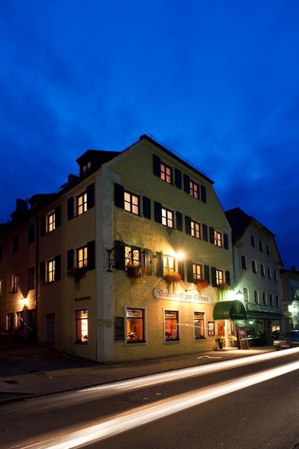 Hotel-Gasthof Zur Sonne Pappenheim Exteriér fotografie