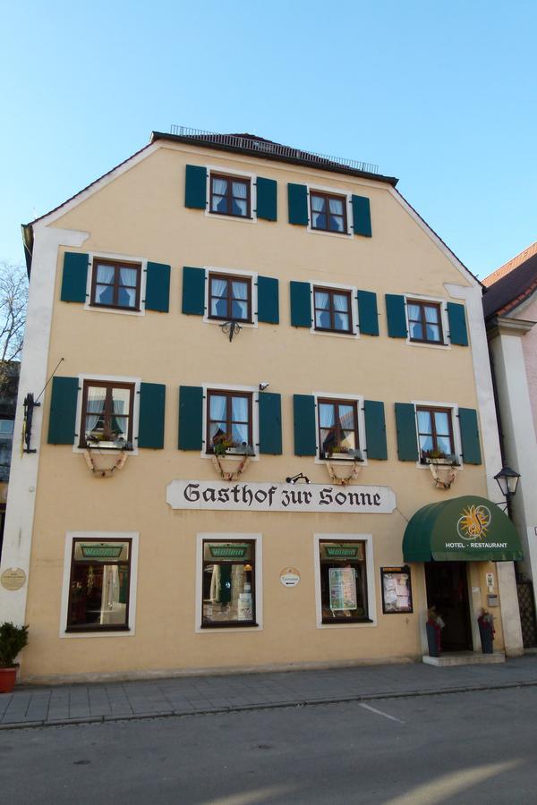 Hotel-Gasthof Zur Sonne Pappenheim Exteriér fotografie