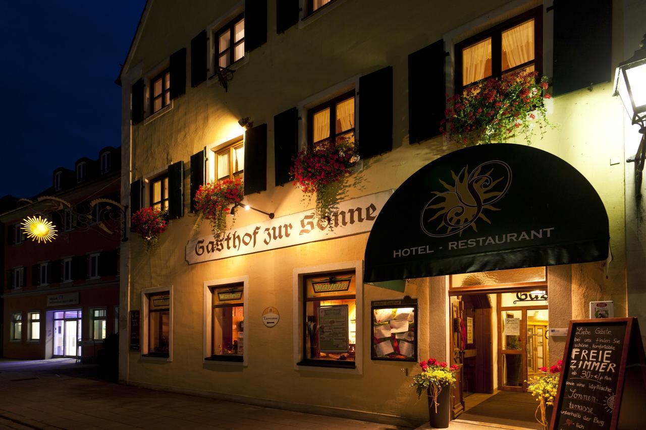 Hotel-Gasthof Zur Sonne Pappenheim Exteriér fotografie